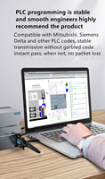 Câble de convertisseur série USB vers DB9 RS232 de haute qualité câble de données adaptateur mâle à mâle