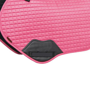 Custom Satin <b>Dressage</b> Saddle Pad with Foam Padding for Horses Breathable Quilted Fabric Custom Color OEM - Product Image 2