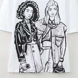 Camisetas Extra Grandes para Mujer, Diseño Nuevo 2026, Cuello Redondo, Hechas en Pakistán, Camisetas para Mujer en Venta en Línea - Product Image 4
