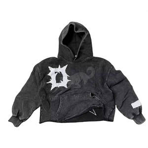 เสื้อฮู้ดปักลายผู้ชายแบบใหม่ แฟชั่นปรับแต่งได้ สำหรับฤดูใบไม้ผลิและฤดูใบไม้ร่วง ขายดีที่สุด - Product Image 1
