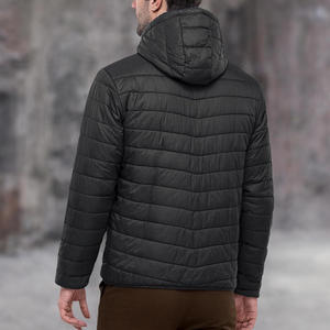 เสื้อแจ็กเก็ตฤดูหนาวให้ความอบอุ่นกลางแจ้งพิมพ์โลโก้ตามสั่งเสื้อโค้ทฉนวนกันความร้อนโรงงานผู้ผลิต OEM ODM - Product Image 6