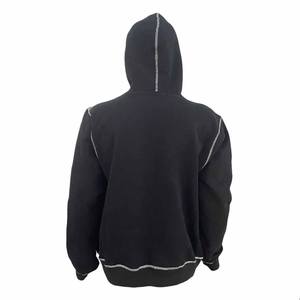 เสื้อฮู้ดสั่งทำจากโรงงาน OEM พร้อมการพิมพ์โลโก้หรือการปักลายเสื้อผ้าแนวสตรีทหรือชุดกีฬารับการสั่งซื้อจำนวนมาก - Product Image 3