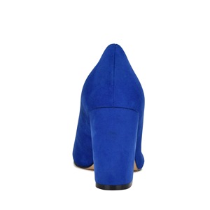 2025 High Heel Shoes Strappy Block Heel Fancy Leather Large Size Dress Shoes Women High Block Heel Formal Shoes Pumps for <b>Ladies</b> - Product Image 3