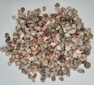 Piedras de cuarzo rosa de 2-4cm de Vietnam y guijarros de paisaje de jardinería Entrega a granel de encanto inspirado en la naturaleza - Product Image 4