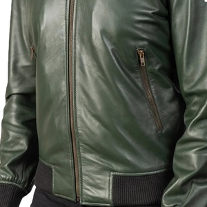 Chaqueta Bomber de Alta Calidad con Recubrimiento de Camuflaje, Formal, de Poliéster/Algodón, Corte Holgado, Cuello Redondo, Cierre de Cremallera Frontal, con Logotipo, para Primavera - Product Image 5