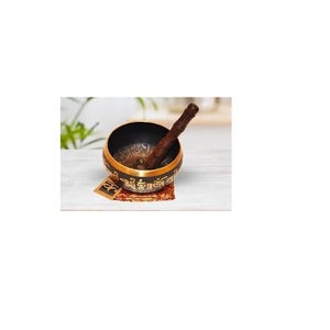 Cuenco de Canto de Metal tibetano de aluminio, cuenco para cantar hecho a mano, para sanación corporal, a precio de fábrica - Product Image 4