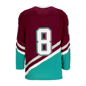 Maillot de hockey sur glace personnalisé de qualité supérieure, sublimation, évacuation de l'humidité, respirant, vêtements d'équipe de hockey avec logo - Product Image 5