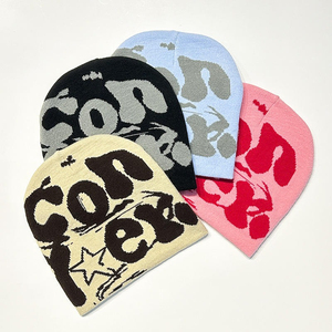 Los Mejores Gorros de Punto Lisos 100% Lana, Gorros de Invierno con Logotipo Personalizado, Gorras Unisex Modernas de Bajo Pedido Mínimo, Gorras Más Vendidas de Pakistán - Product Image 2