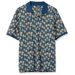 Polo deportivo transpirable con estampado de sublimación para hombre, camiseta Polo de estilo clásico con logotipo profesional de poliéster 100% - Product Image 1