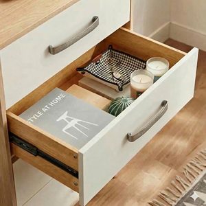 Tiradores contemporáneos vietnamitas de aleación de zinc curvados para gabinetes, botones para cajones, armarios, dormitorios, baños, cocinas y comedores. - Product Image 6