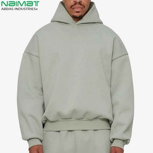 Hiver Fabricant 450gsm Respirant Custom Puff Print Pullover Hoodie 500Gsm High Quality Hoodie for Men's and Women's - Product Image 4