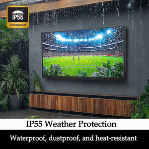 Televisor MWE de 55 Pulgadas para Exteriores 2000 Nits Legible a la Luz del Sol, Smart TV Digital LCD 4K UHD Resistente al Agua con Control Remoto por Asistente de Voz - Product Image 4