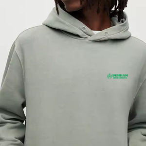 Nouveaux sweats à capuche et pulls décontractés unisexes au design personnalisé, 100 % coton molletonné/éponge française, respirants et à séchage rapide - Product Image 4