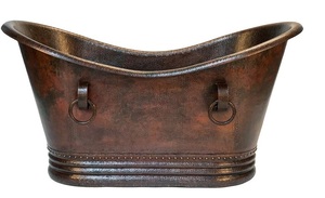 อ่างอาบน้ำทองแดงเป่าลมทันสมัยเป็นมิตรกับสิ่งแวดล้อม - Product Image 5