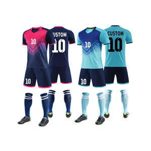 ชุดเสื้อฟุตบอลพิมพ์ลายซับลิเมชันสำหรับผู้ชายชุดฝึกเป็นทีม - Product Image 2