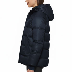 แจ็คเก็ตพัฟเฟอร์น้ำหนักเบาสำหรับผู้หญิง ใส่ฤดูหนาว ราคาส่ง ราคาถูก รับทำโลโก้ เสื้อแจ็คเก็ตบับเบิ้ลสำหรับกิจกรรมกลางแจ้ง - Product Image 2