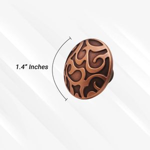 2024 Rose Gold Brass Knobs Round <b>Pull</b> Cabinet Drawer <b>Door</b> <b>Handle</b> for Bedroom Furniture Wardrobe & Kitchen Decorative <b>Handle</b> Home - Product Image 4