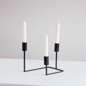Elegant Christmas Stylish Set of Two Metal Candleholders Great Looking <b>Lanterns</b> & Jars for Home Decoration - Product Image 3