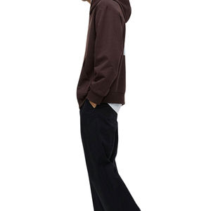 Sweat-shirts à capuche surdimensionnés pour hommes personnalisés, en tissu tricoté doux et chaud de qualité supérieure, confortables, élégants, décontractés, douillettes, brodés - Product Image 5