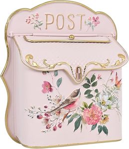 Boîte aux lettres en métal durable et antirouille, dernière arrivée, avec rangement protecteur pour la réception de lettres postales, utilisation résidentielle et de bureau - Product Image 1
