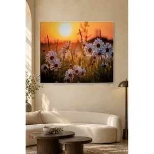 ภาพพิมพ์บนผ้าใบ ฟิดา เดซี่ ฟิลด์ ที่ซันเซ็ต - Product Image 3