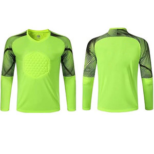 Uniformes de portero de poliéster ligero de la mejor calidad, diseño personalizado, camiseta de fútbol, conjunto de pantalones cortos, tamaño de Color personalizado, Unisex - Product Image 4