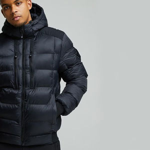 Chaquetas Acolchadas de Alta Calidad Más Vendidas, para Hombre y Mujer, Color Personalizado, Logotipo Frontal, Impermeables, Transpirables y Ecológicas - Product Image 2