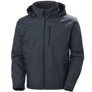 Veste de pluie pour homme sur mesure, col montant, coupe-vent, fermeture éclair, imperméable, vêtements d'extérieur, approvisionnement OEM - Product Image 4
