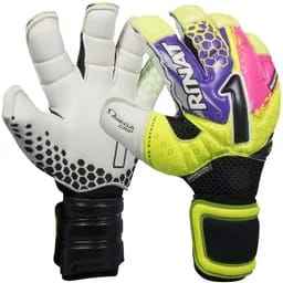 High Quality Leather Goalkeeper <b>Gloves</b> Top-Level <b>Ball</b> Handling Customizable Cuts Colors Sizes Made Durable Rubber - Product Image 5