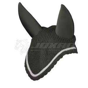 Cómodo gorro de oreja de caballo para protección contra moscas tela transpirable suave y duradera Para Caballo - Product Image 1