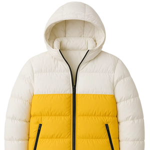 Premium Quality Casual Winter <b>Jacket</b> <b>Cheap</b> Price Plus Size Hooded <b>Puffer</b> <b>Jacket</b> For Men With Bubble Quilted With Zipper - Product Image 1