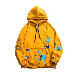 เสื้อฮู้ดผ้าฝ้าย100% สำหรับผู้ชายเสื้อผ้าแนวสตรีทสวมใส่สบาย - Product Image 1