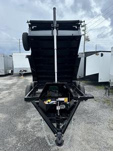 Remolque volquete negro 6x10, vagón cubierto de 48 lados altos para uso agrícola, 4 ruedas, motor de engranaje de capacidad de 3-10 toneladas incluido - Product Image 6