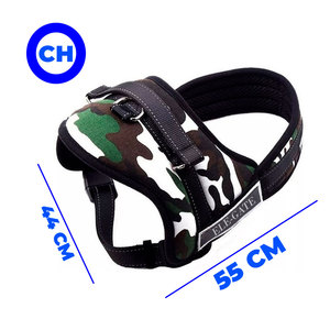 Imbracatura di Lusso in Nylon e Poliestere per Cani di Piccola Taglia, Traspirante e Personalizzabile per Uso Esterno e Sportivo, Taglie S M L XL - Product Image 3