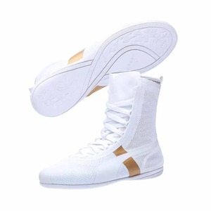 Meilleures chaussures de boxe pour la lutte ou la boxe-blanc avec Design personnalisé et Logo