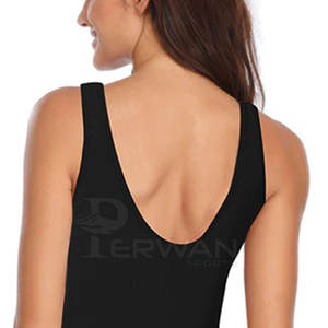 Traje de Baño de Una Pieza para Mujer de Alta Calidad al por Mayor, Spandex/Poliéster, Logotipo Personalizado, Secado Rápido, Transpirable, Servicio OEM - Product Image 6