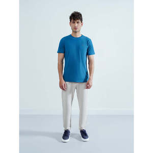 T-shirt ANEKO 100% coton, coupe classique confortable, design slim fit, léger, imprimé graphique, coton compressé/fibre de bambou - Product Image 1