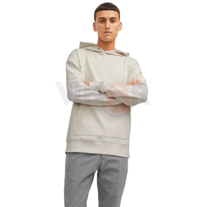 Pull à capuche thermique d'hiver décontracté pour hommes 100% coton Conception de logo personnalisé Technique de broderie solide Méthode d'impression numérique - Product Image 1