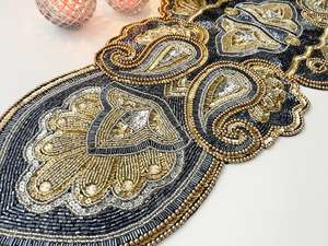 <b>Beaded</b> Table <b>Placemat</b> - Product Image 4