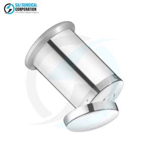 Distributeur de coton en acier inoxydable de qualité médicale fenêtre de couvercle transparente pour la chirurgie générale utiliser des contrôles rapides de niveau de coton - Product Image 3