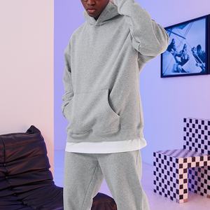 Sweats à capuche personnalisés poids lourd et grande taille pour hommes, mode tendance, broderie 3D et impression numérique, vente en gros disponible - Product Image 5