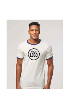 2025 tultex-Fine JERSEY Ringer เสื้อยืดโลโก้ที่กำหนดเองเสื้อสตรีทแวร์พรีเมี่ยมสำหรับการพิมพ์แบรนด์ของคุณมี246 - Product Image 5