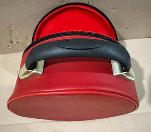 Étui à degrés maçonniques en imitation cuir brodé à la main couronne de Fès et boîte en plastique cosmétique ronpex - Product Image 4