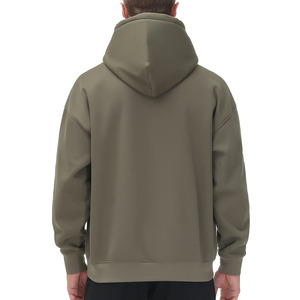 Sweat à capuche décontracté pour hommes 100% coton de qualité supérieure vêtements lourds Streetwear basiques coton mélangé à capuche pour hommes - Product Image 2