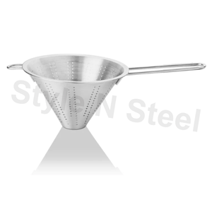 Haute qualité en acier inoxydable Mini cercle Inox passoire ensemble vidange profonde cuisine poinçonnage support bon prix pour les légumes - Product Image 2