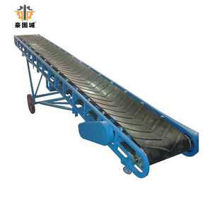 Gevşek malzeme ve malların taşınması için kauçuk bant konveyör özelleştirilebilir süreç gereksinimleri - Product Image 2