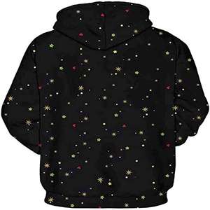 เสื้อฮู้ดโอเวอร์ไซส์สำหรับผู้ชาย, เสื้อฮู้ดพิมพ์ลาย3D แฟชั่นสำหรับฤดูใบไม้ร่วง - Product Image 2