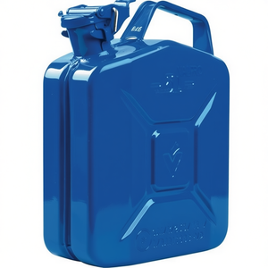 Bidón de Combustible Azul Señalizador RAL 5005 de 5L, Lámina de Acero de 0.9mm, L230xW120xH310mm, Equipo de Seguridad y Supervivencia-VALPRO - Product Image 3