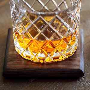 Dessous de verre en bois imprimés personnalisés faits à la main en Inde Décoration de table en noyer mangue personnalisée - Product Image 4