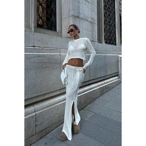 Conjunto Casual de Crochet Macey 9882 Hecho de Tela de Punto - Product Image 5